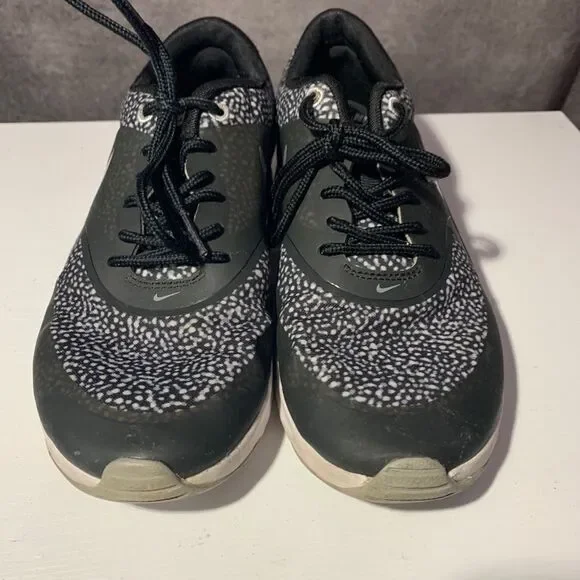 Nike Air Max Women’s SZ 8 Black‎ Leopard Print - Picture 2 of 7